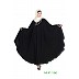 Irani style Kaftan abaya- Black